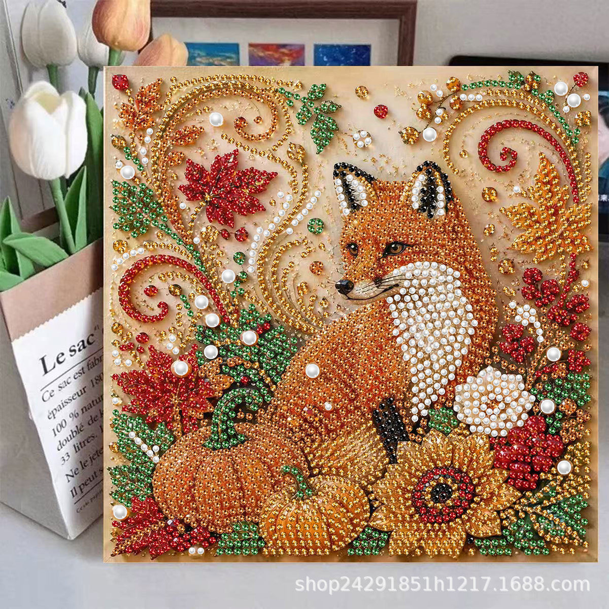 3D Pearl Art DIY Kit – Creative Bead Painting Activity & Wall Decor