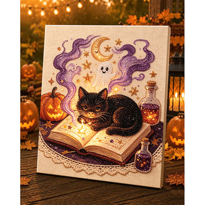 Pearl Painting Handmade DIY Diamond Painting Full Diamond Independence Day Halloween Pearl Decorative Painting