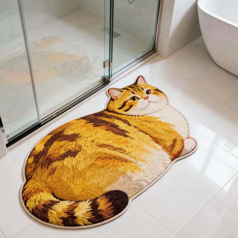 3D Dog Doormat, Funny Puppy Entrance Mat, Cute Animal Door Mat for Bedroom Bathroom & Home Decor