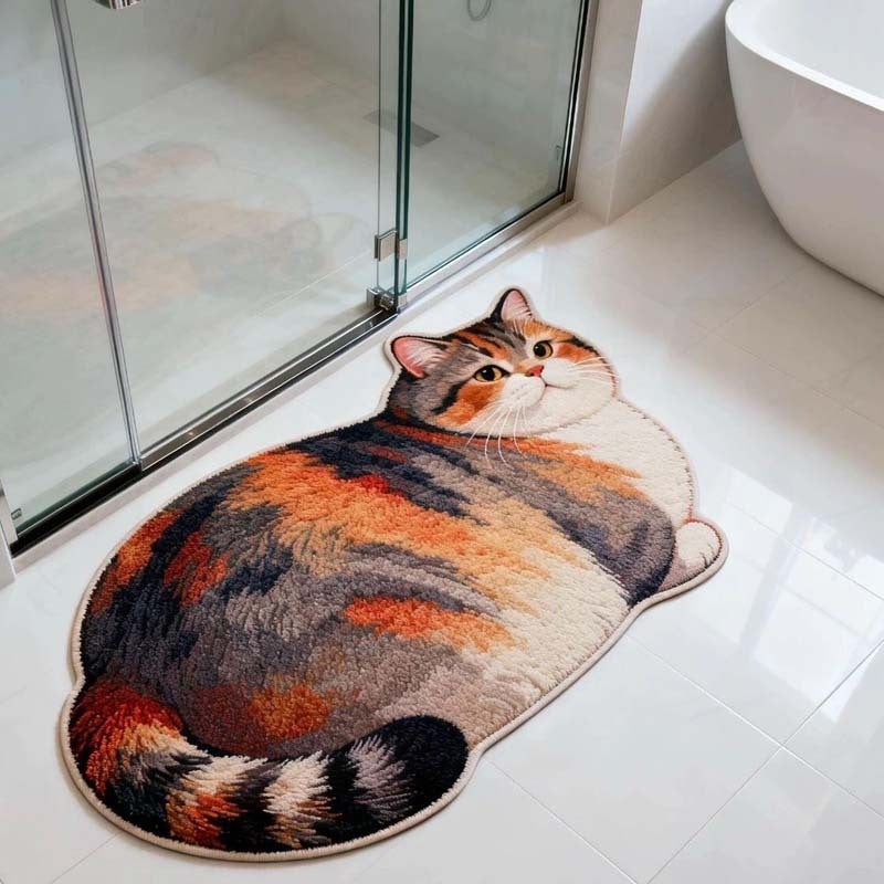 3D Dog Doormat, Funny Puppy Entrance Mat, Cute Animal Door Mat for Bedroom Bathroom & Home Decor