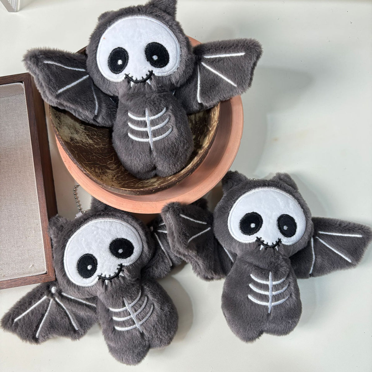 Halloween Cartoon Devil Bat Cute Plush Toy Doll Doll School Bag Backpack Pendant Keychain