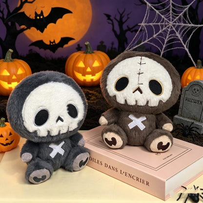 Fun Halloween Skull Sloth Plush Toy, Sloth Plush Pillow
