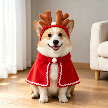 Cat and Dog Hats, Christmas Scarves, Capes, Transformation Costumes
