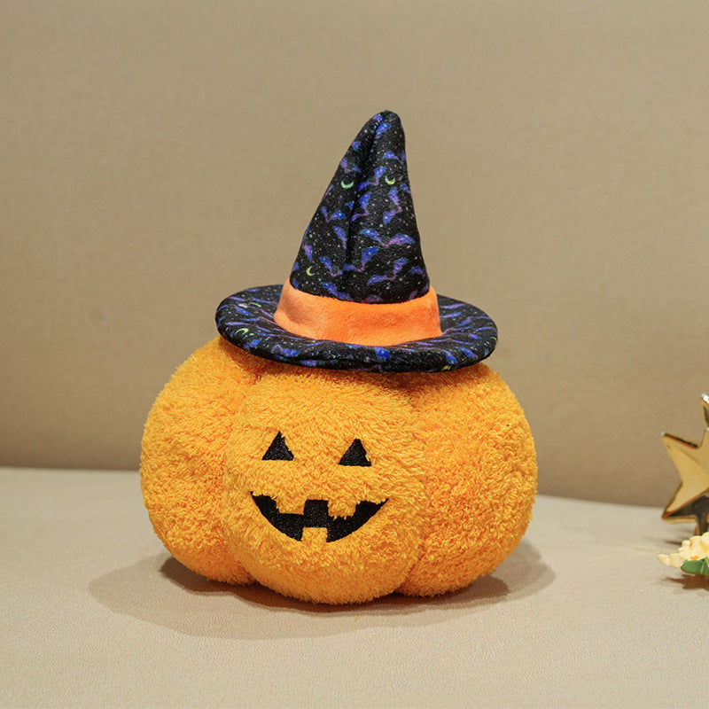 Funny Halloween Pumpkin Pillow Stuffed Toy Ghost Devil Doll Doll Activity Props Gifts for Boys and Girls