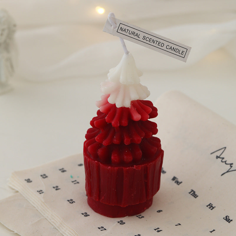 Holiday Scented Candles – Christmas Tree & Star Decorative Candles