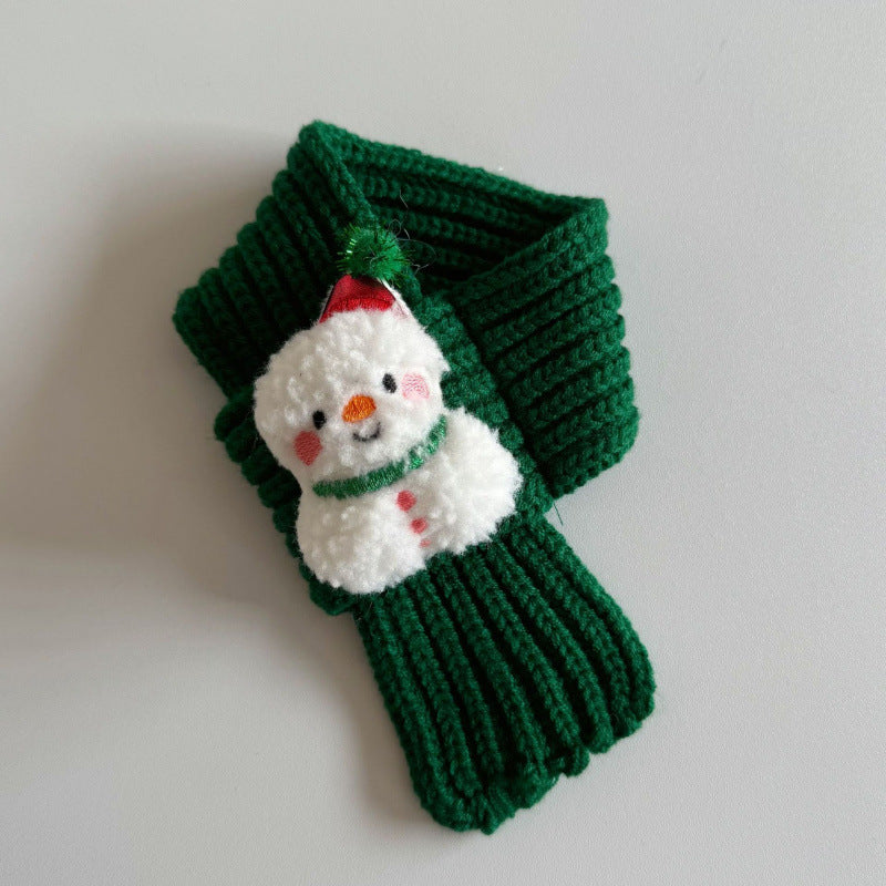 Cat Clothes Scarf Autumn and Winter Decoration Dress up Dog Christmas Cat Kitten Pet Winter Scarf Warm Knitted