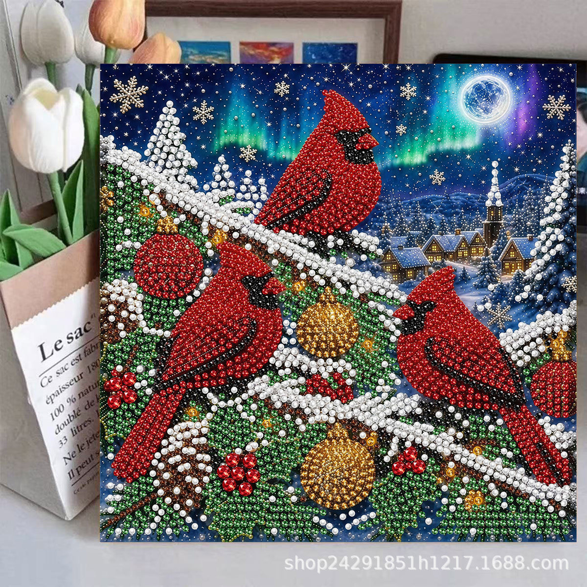 3D Pearl Art DIY Kit – Creative Bead Painting Activity & Wall Decor