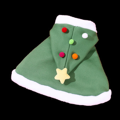 Pet Christmas Cape, Christmas Tree Costume Pet, Pet Lover Christmas Gift