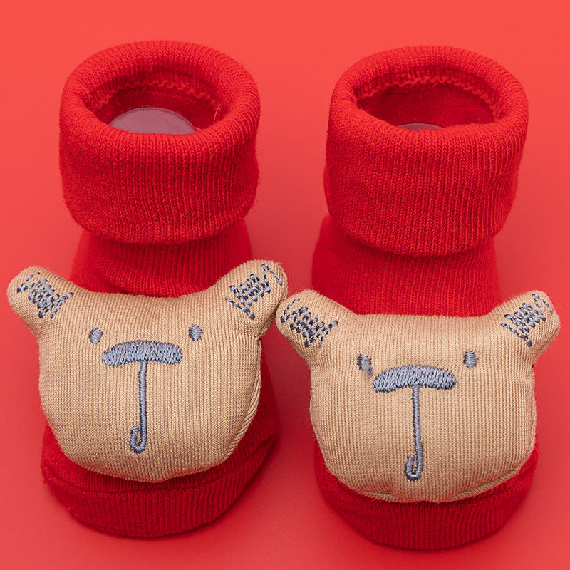 Newborn Baby Socks, Cute Christmas Baby Gift, Baby A-Grade Cotton Sock