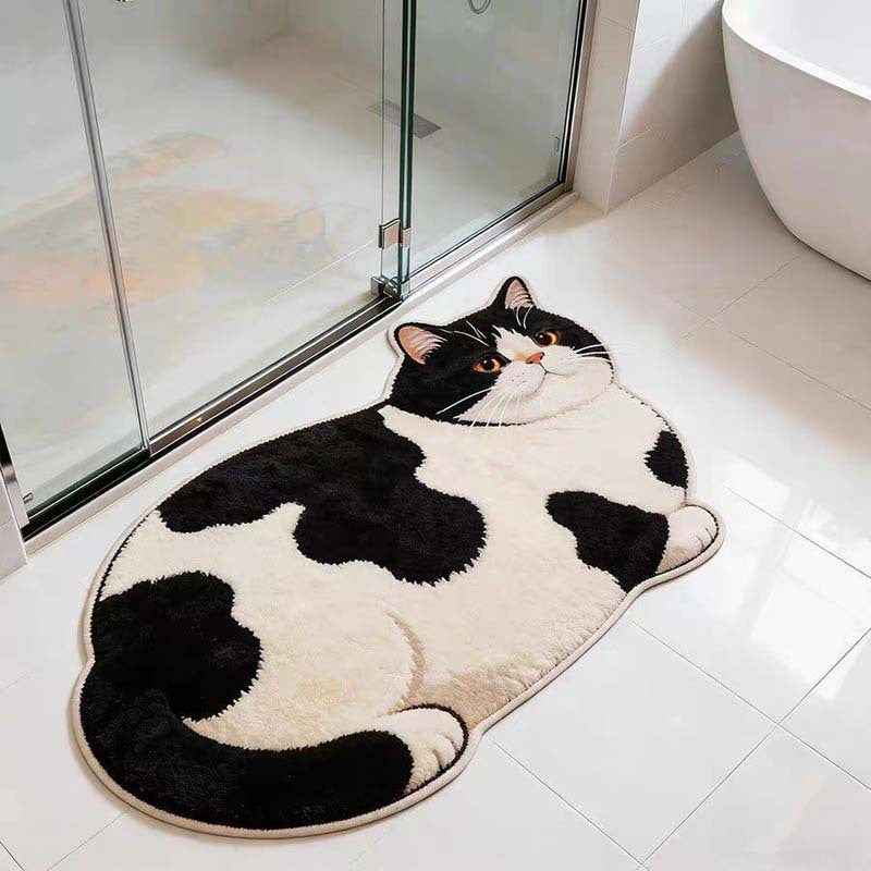 3D Dog Doormat, Funny Puppy Entrance Mat, Cute Animal Door Mat for Bedroom Bathroom & Home Decor