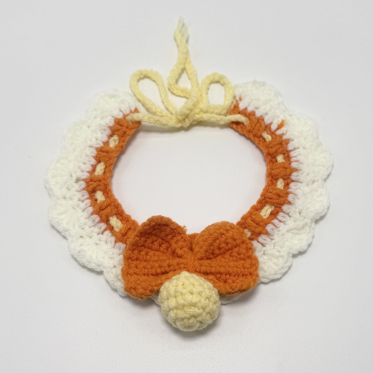 Cat Neck Scarf, Dog Bib, Christmas Knitted Pet Accessories, Collar, Yarn Bow Tie, Dog Drool Bib