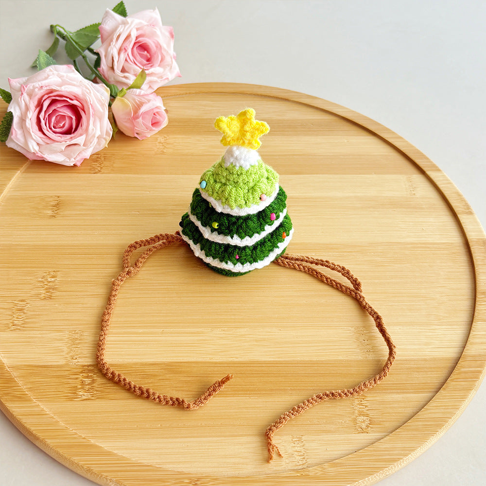 Pet Christmas Hats for Cats and Dogs, Headgear and Woolen Accessories