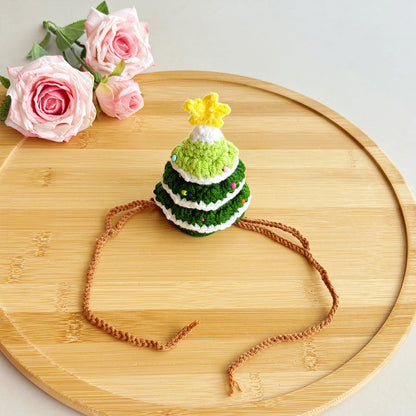 Pet Christmas Hats for Cats and Dogs, Headgear and Woolen Accessories