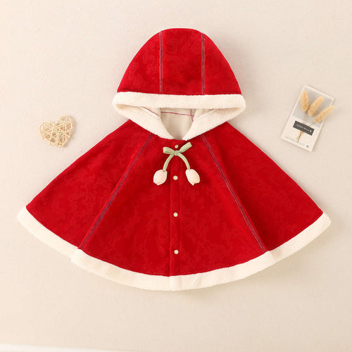 Cute Baby Cloak Outfit – Soft Cozy Jumpsuit for Newborns and Toddlers