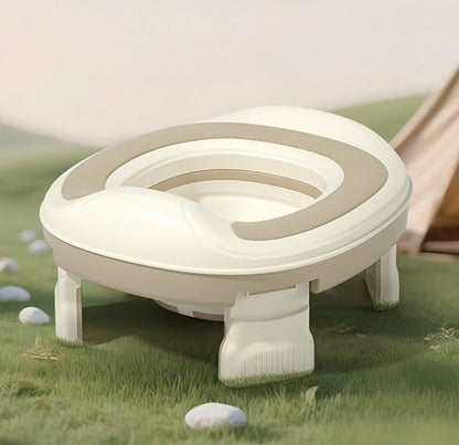 2-in-1 Foldable Toddler Travel Potty – Portable Potty Training Seat with Removable Bowl & Splash Guard
