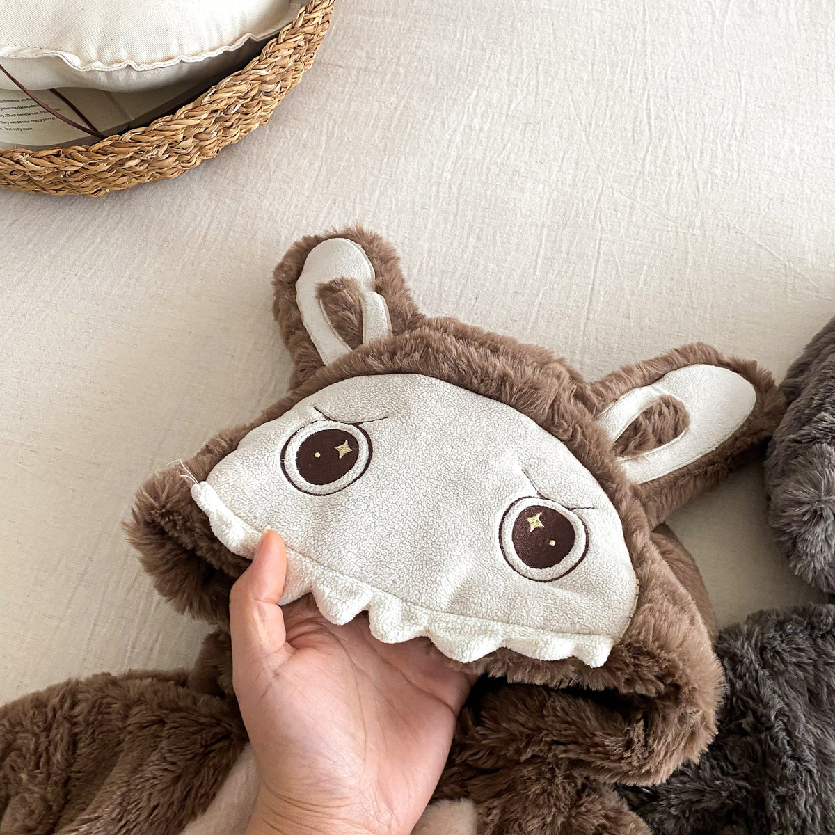 Toddler Fleece Jumpsuit – Cute Hooded Baby Romper for Boys & Girls