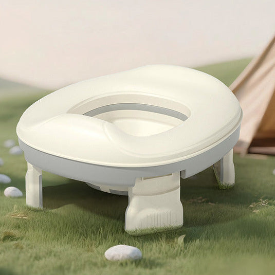 2-in-1 Foldable Toddler Travel Potty – Portable Potty Training Seat with Removable Bowl & Splash Guard