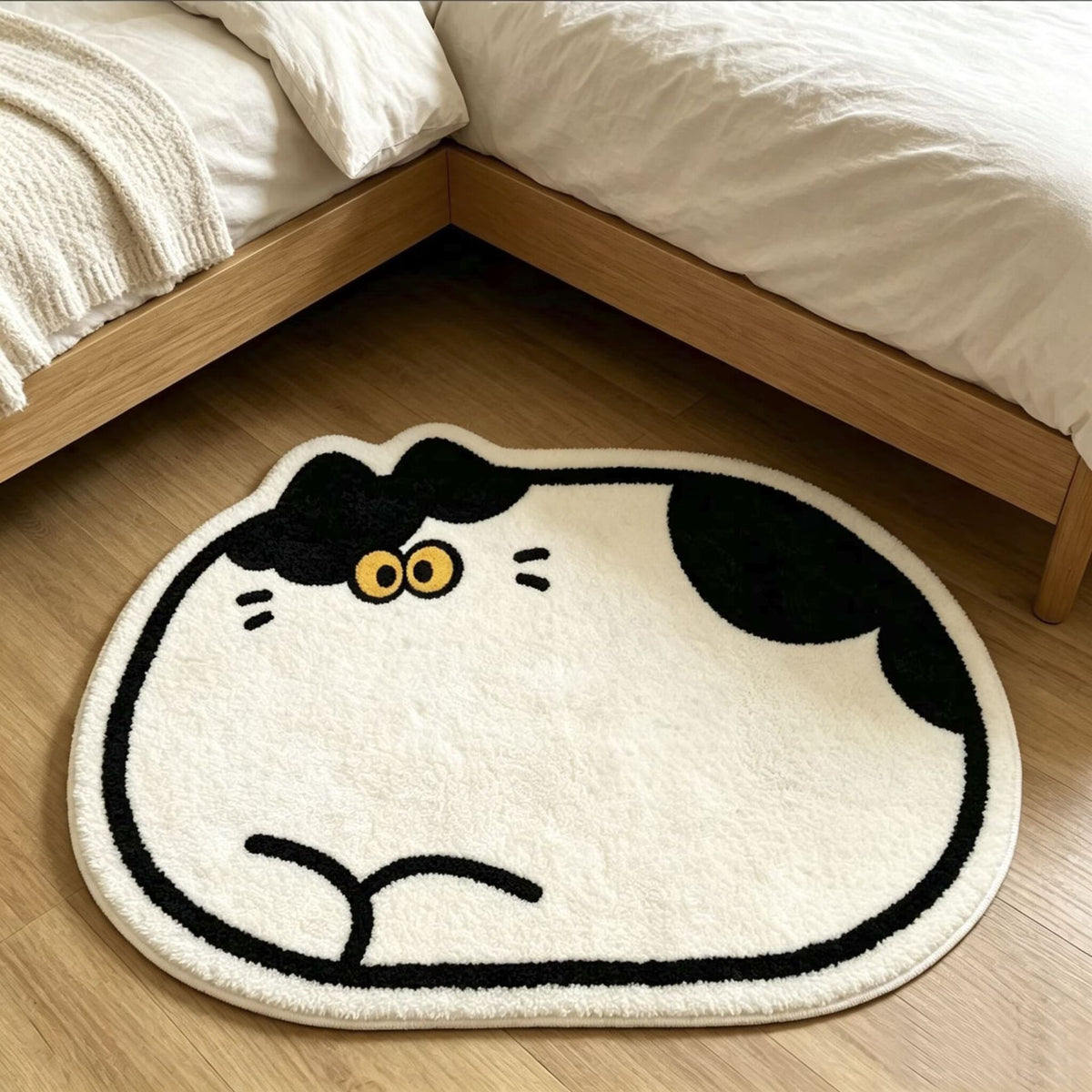 Cute Animal Door Mat, 3D Dog Printed Doormat, Funny Puppy Rug for Bedroom Bathroom & Entrance Decor