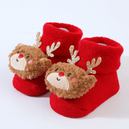 Cute Baby Socks with 3D Animal Design – Newborn & Infant Socks