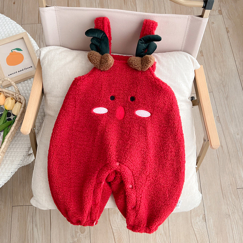 Cute Baby One-Piece Jumpsuit – Soft Cozy Outfit for Newborns and Toddlers
