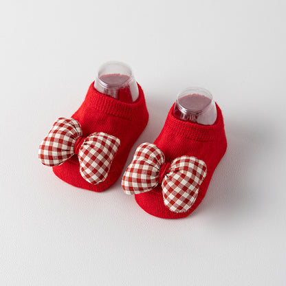 Newborn Infant Girl Baby Combed Cotton Spring and Autumn Summer Socks