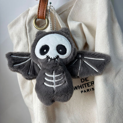 Halloween Cartoon Devil Bat Cute Plush Toy Doll Doll School Bag Backpack Pendant Keychain