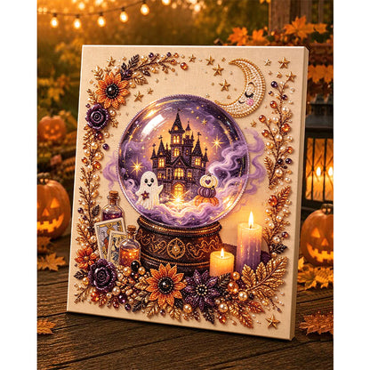 Pearl Painting Handmade DIY Diamond Painting Full Diamond Independence Day Halloween Pearl Decorative Painting