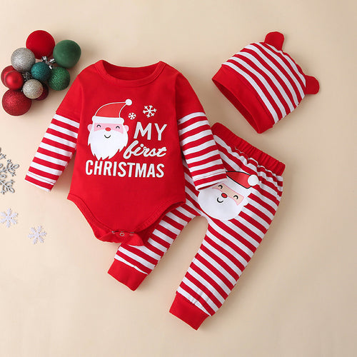 Baby Christmas Onesies for Boys and Girls, Christmas Cute Baby Jumpsuit