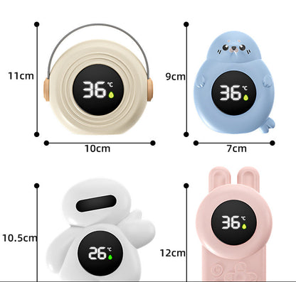 Baby Bath Thermometer – Digital Floating Water Temperature Monitor with 3-Color Alert