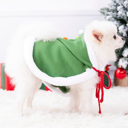 Pet Christmas Cape, Christmas Tree Costume Pet, Pet Lover Christmas Gift