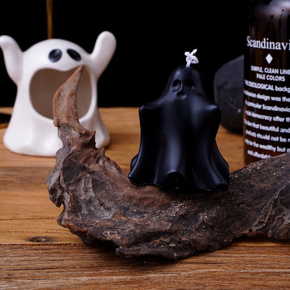 Halloween Ghost Scented Candles, Atmospheric Souvenirs, Holiday Gift Decorations, Smokeless Fragrance Candles