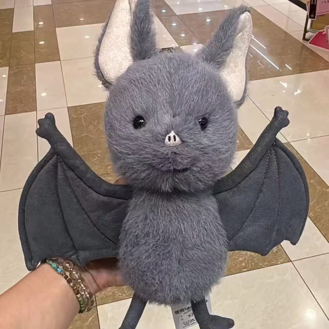 Bat-Themed Halloween Plush Toys Soft Spooky Stuffed Toy