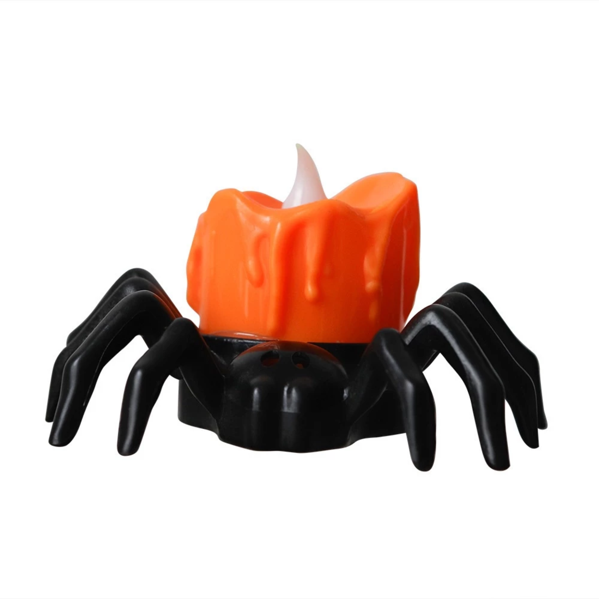 Halloween Spider-Themed Candle Light – Indoor Party Decoration And Horror Prop