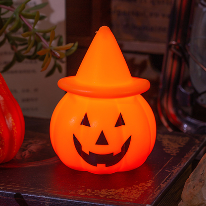 Halloween Decorations Glowing Devil Pumpkin Lantern Party Horror Atmosphere Props Night Light Desktop Ornaments