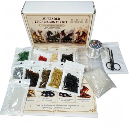 3D Mini Halloween Animal Bead Keychain Making Kit, DIY Beaded Animal Kit, Handmade Bead Art Craft Kit, Cute Animal Jewelry & Creative DIY Craft Gift for Kids