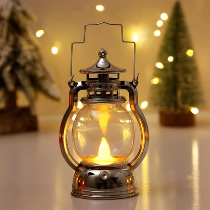 Halloween Decoration Children's Portable Retro Horror Atmosphere Kerosene Lamp Bar Party Atmosphere Creative Layout Props
