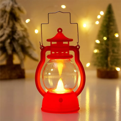 Halloween Decoration Children's Portable Retro Horror Atmosphere Kerosene Lamp Bar Party Atmosphere Creative Layout Props