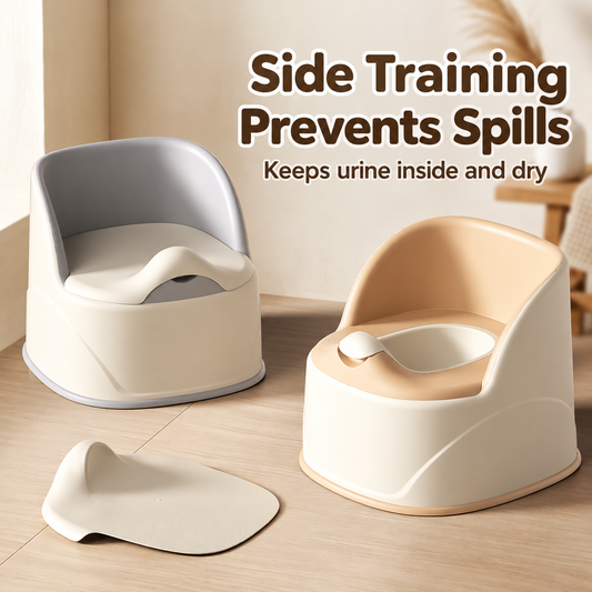 Toddler Potty Training Chair – Comfortable Kids Potty Seat with High Backrest & Splash Guard